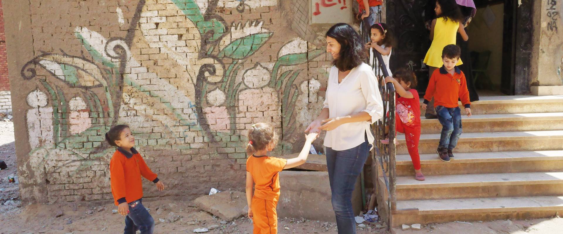 A community school in Cairo