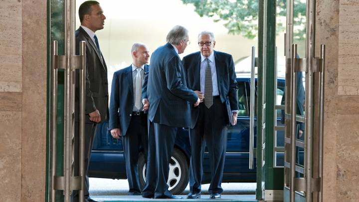 Former UN Special Envoy to Syria Lakhdar Brahimi