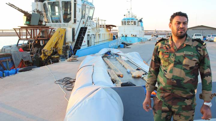 Muhammad Al-Skir of the Libyan coast guard.