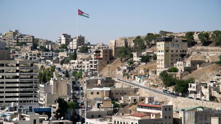 A view of downtown Amman, Jordan. A view of downtown Amman, Jordan.