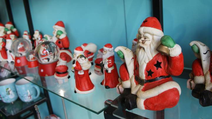 Weihnachts-Dekoration in der jordanischen Hauptstadt Amman Weihnachts-Dekoration in der jordanischen Hauptstadt Amman