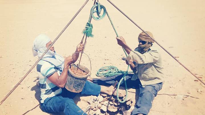 Unterirdische Wasserwege in Algerien