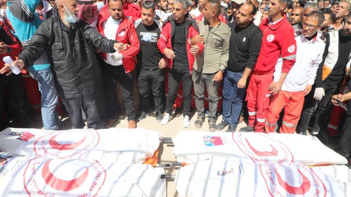 Angriff auf Rettungssanitäter in Gaza