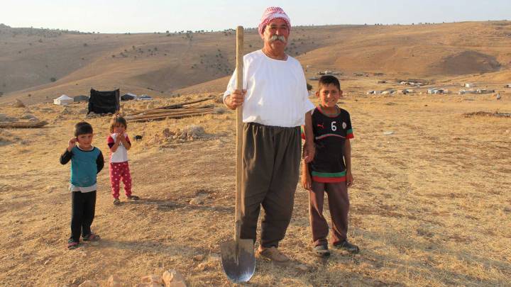 Zuflucht im Sindschar-Gebirge Zuflucht im Sindschar-Gebirge