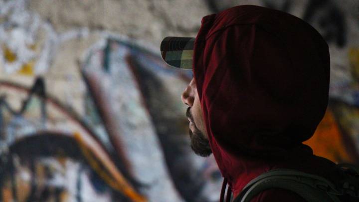 Egyptian graffiti artist Keizer.