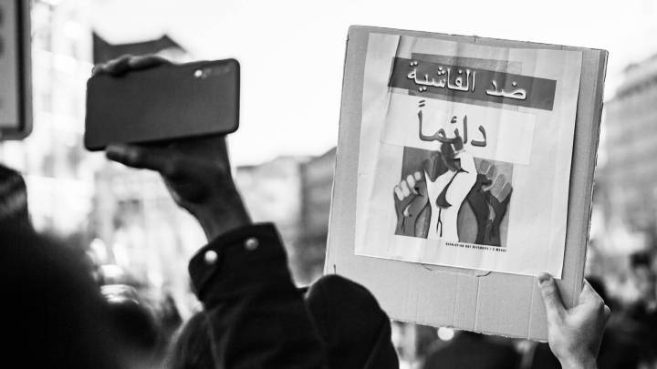 من مظاهرات برلين دعماً للسودان