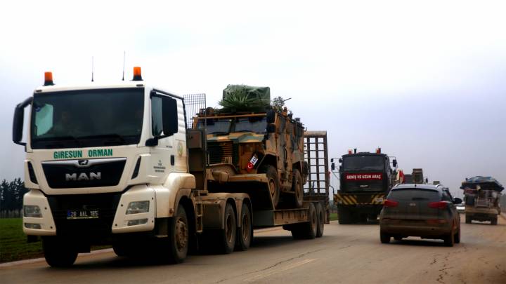 ارتال الجيش التركي في إدلب
