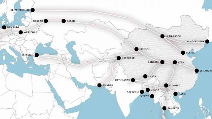 Chinas Handelsrouten