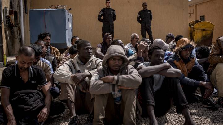 In Libya many militia groups profit from holding migrants in detention; the country's lawlessness has contributed to a humanitarian disaster.    
