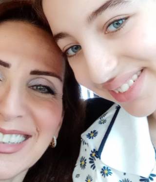 Gabrielle und ihre Mutter Jacqueline Khoury Gabrielle und ihre Mutter Jacqueline Khoury