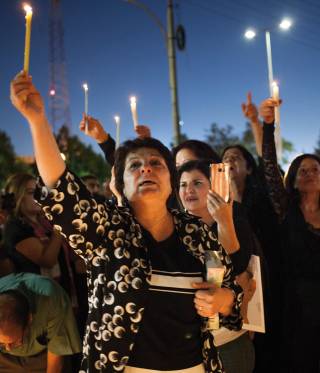 Mourners celebrate Nahed Hattar