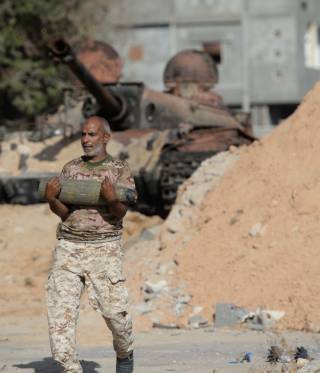 Bomb squads and the war in Libya