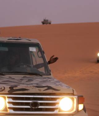 Libysche Milizen auf Patrouille Libysche Milizen auf Patrouille