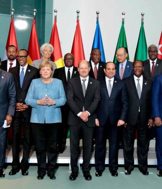 Angela Merkel mit Abiy Ahmed in Berlin