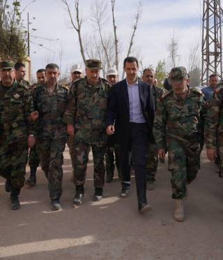 Die Republikanische Garde in Ghouta