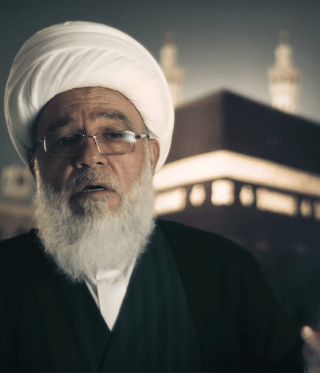 Der schiitische Scheich Subhi Al-Tufayli im Libanon