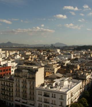 Stadtpanorama Tunis, Tunesien