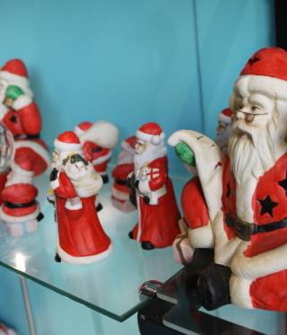 Weihnachts-Dekoration in der jordanischen Hauptstadt Amman Weihnachts-Dekoration in der jordanischen Hauptstadt Amman