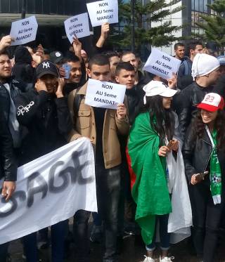 من مظاهرات الجزائر