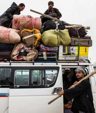 Egyptian labourers in Libya