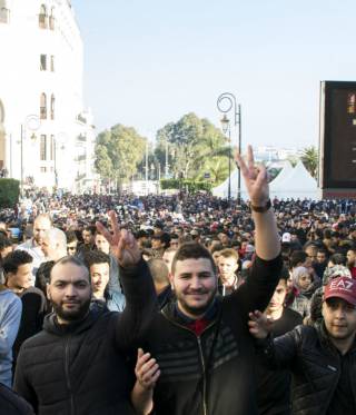 Mass protests in Algeria ahead of presidential elections Mass protests in Algeria ahead of presidential elections