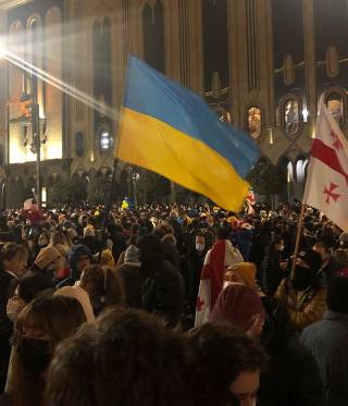 Interview zu Protesten in Georgien