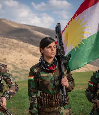 Iranisch-kurdische Milizen im Irak