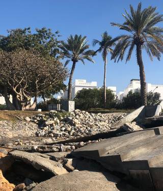 Küstenschutz im Oman