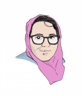 Marokkanische Journalistin Hajar Raissouni Marokkanische Journalistin Hajar Raissouni