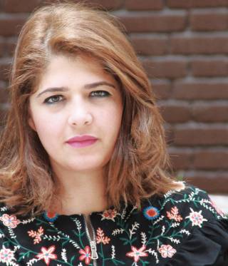 Mona Shahien is the founder of Tahrir Lounge@Goethe.