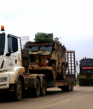 ارتال الجيش التركي في إدلب