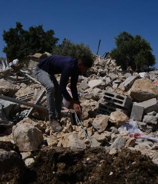 Räumungen, Annexionen und Siedlungen im Westjordanland