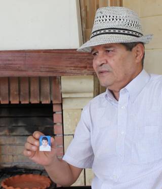 The father of Farid remembering his son The father of Farid remembering his son