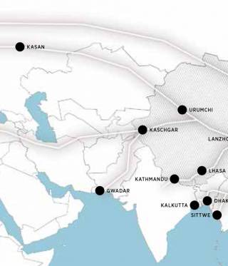 Chinas Handelsrouten